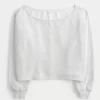 Helppo Double Off-the-Shoulder -huppari