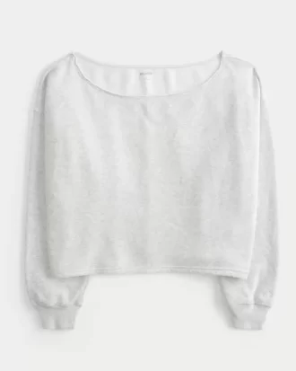Helppo Double Off-the-Shoulder -huppari