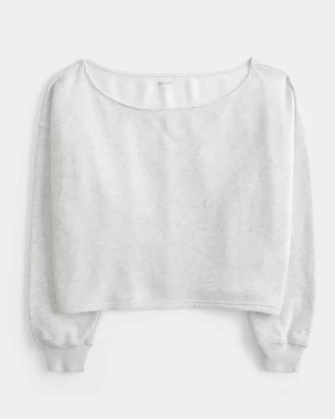 Helppo Double Off-the-Shoulder -huppari