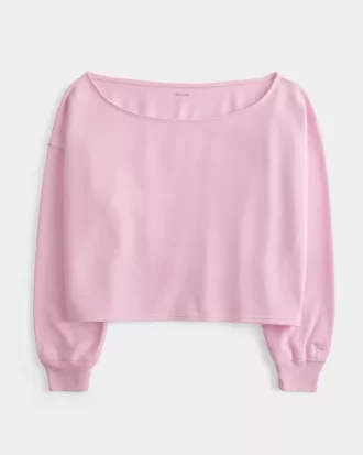 Helppo Double Off-the-Shoulder -huppari