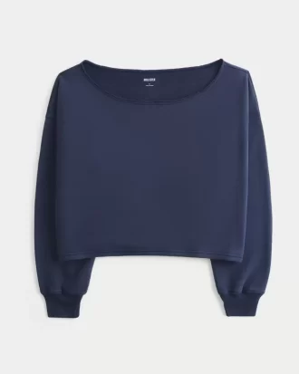 Helppo Double Off-the-Shoulder -huppari