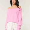 Helppo Double Off-the-Shoulder -huppari