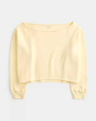 Helppo Double Off-the-Shoulder -huppari