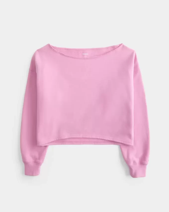 Helppo Double Off-the-Shoulder -huppari