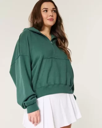 Helppo half-zip-huppari