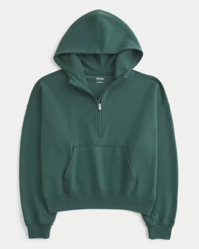 Helppo half-zip-huppari