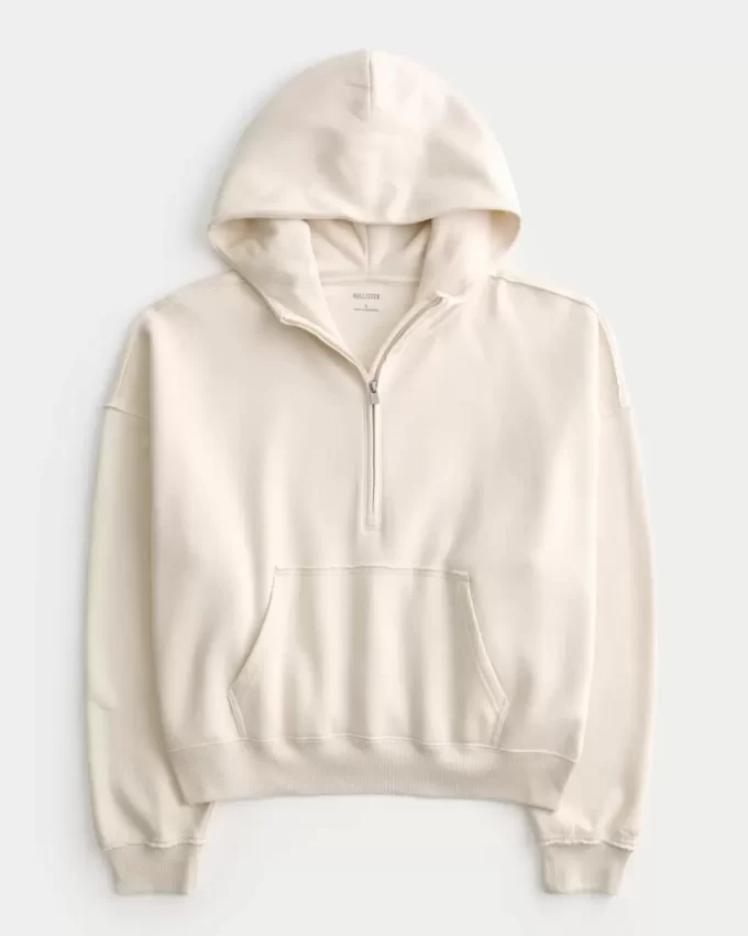 Helppo half-zip-huppari