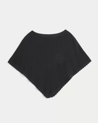 Helppo kukkainen poncho