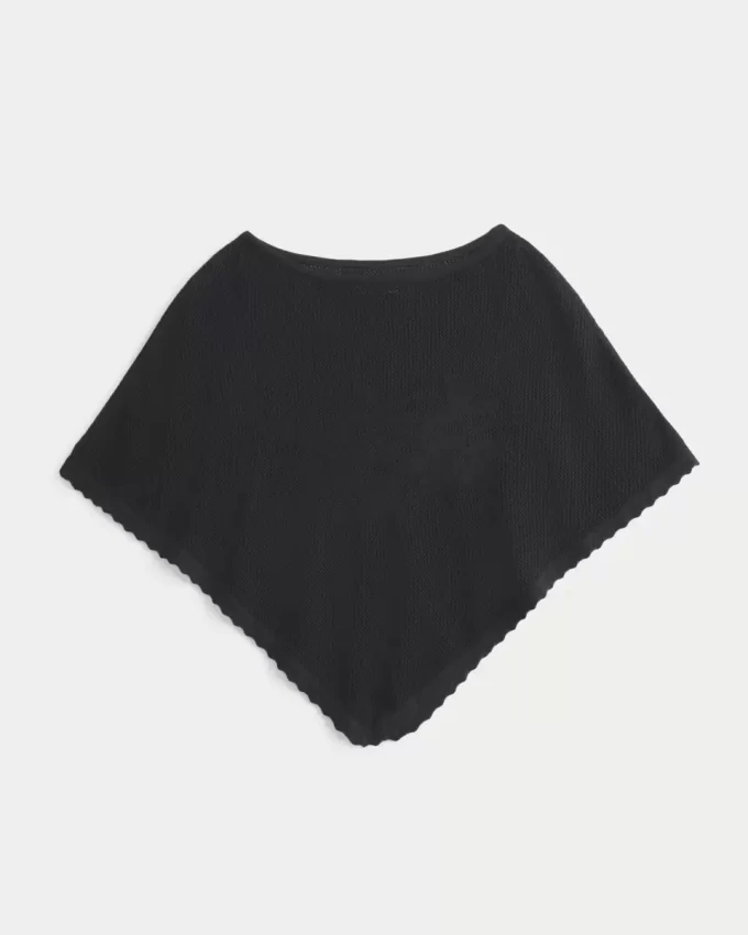 Helppo kukkainen poncho Helppo kukkainen poncho