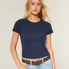 Helppo lyhythihainen Crew T-paita