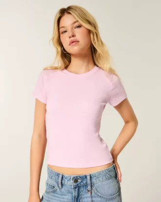 Helppo lyhythihainen Crew T-paita
