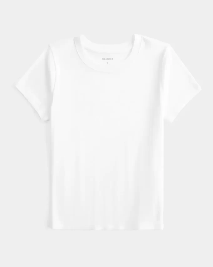 Helppo lyhythihainen Crew T-paita