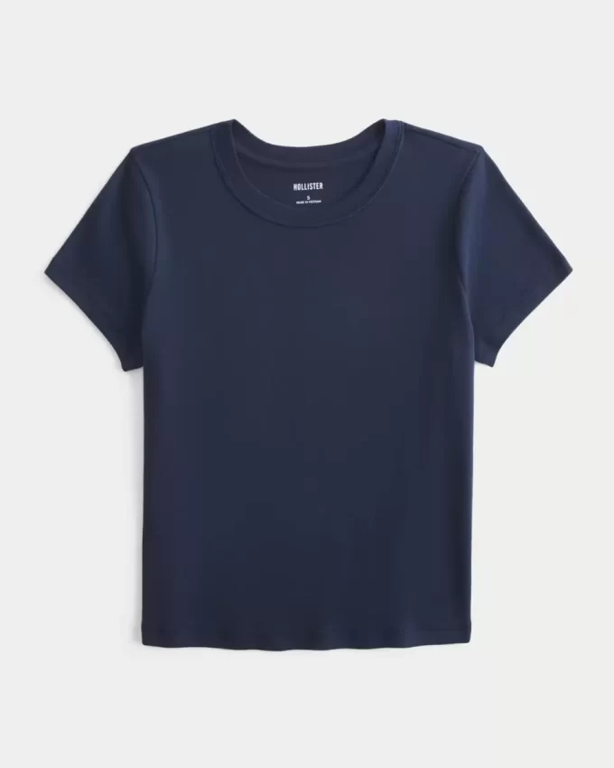 Helppo lyhythihainen Crew T-paita