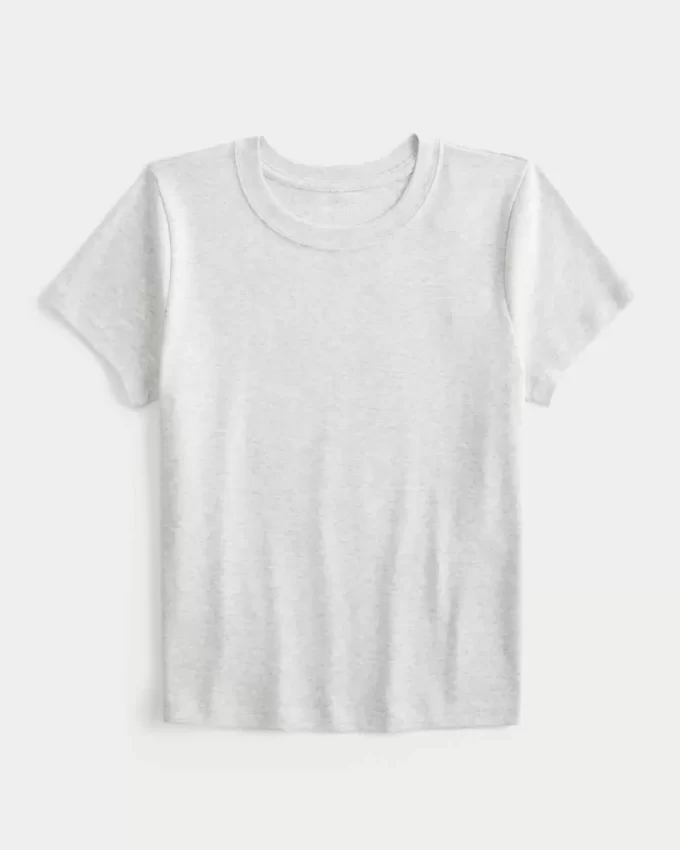 Helppo lyhythihainen Crew T-paita