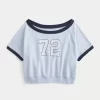 Helppo lyhythihainen Terry Fleece Graafinen collegepaita Helppo lyhythihainen Terry Fleece Graafinen collegepaita