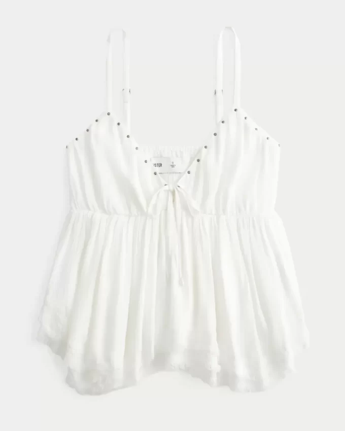 Helppo nastoitettu Babydoll-toppi