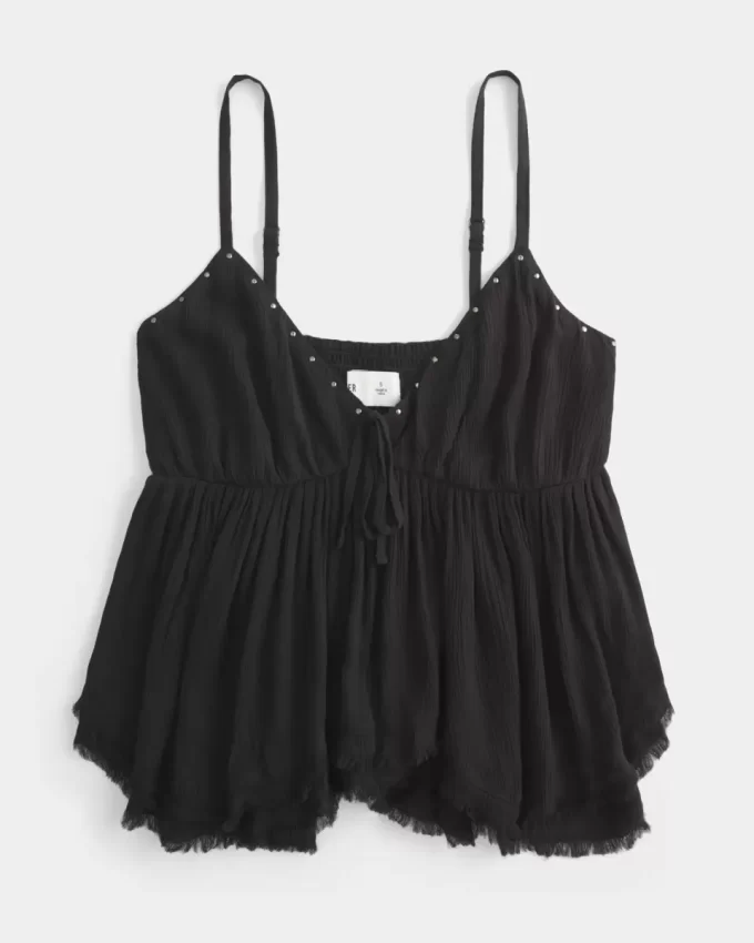 Helppo nastoitettu Babydoll-toppi