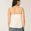 Helppo Needlepoint-tyylinen riimu Babydoll Cami