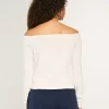 Helppo Off-the-Shoulder London Graphic T-paita Helppo Off-the-Shoulder London Graphic T-paita