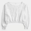 Helppo off-the-shoulder Number Graphic -paita Helppo off-the-shoulder Number Graphic -paita