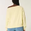 Helppo off-the-shoulder Southampton Graphic -huppari Helppo off-the-shoulder Southampton Graphic -huppari