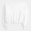 Helppo off-the-shoulder Terry collegepaita Helppo off-the-shoulder Terry collegepaita