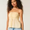 Helppo olkaimeton virkattu Babydoll-mix Helppo olkaimeton virkattu Babydoll-mix