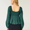 Helppo ruched Bust Babydoll toppi