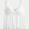 Helppo Ruffle Babydoll Top Helppo Ruffle Babydoll Top