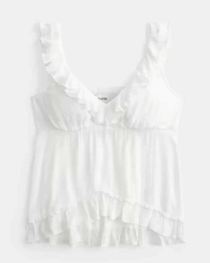 Helppo Ruffle Babydoll Top Helppo Ruffle Babydoll Top