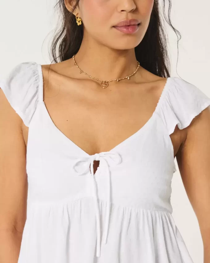 Helppo solmittava Babydoll-toppi