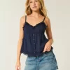 Helppokäyttöinen Chiffon Babydoll Top Helppokäyttöinen Chiffon Babydoll Top