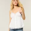 Helppokäyttöinen Chiffon Babydoll Top Helppokäyttöinen Chiffon Babydoll Top