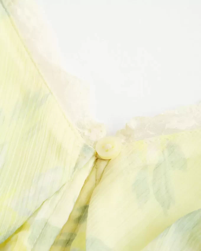 Helppokäyttöinen Chiffon Babydoll Top Helppokäyttöinen Chiffon Babydoll Top