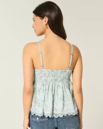 Helppokäyttöinen Chiffon Babydoll Top Helppokäyttöinen Chiffon Babydoll Top