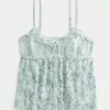 Helppokäyttöinen Chiffon Babydoll Top Helppokäyttöinen Chiffon Babydoll Top