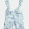Helppokäyttöinen Chiffon Babydoll Top