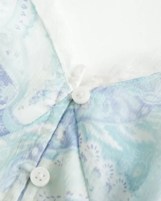 Helppokäyttöinen Chiffon Babydoll Top