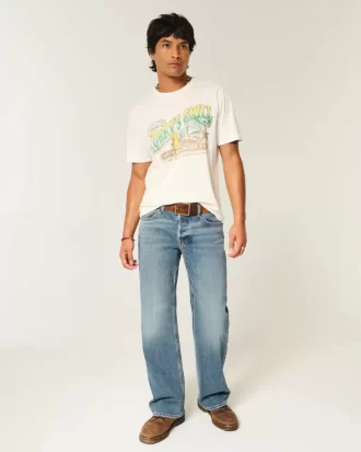 Hermosa Medium Wash Relax Bootcut farkut