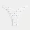High-leg Eyelet pörröisin bikinipohja High-leg Eyelet pörröisin bikinipohja