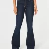 High-Rise Dark Wash Flare -farkut High-Rise Dark Wash Flare -farkut