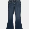 High-Rise Dark Wash Flare -farkut High-Rise Dark Wash Flare -farkut