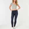 High-Rise Dark Wash Jean leggingsit High-Rise Dark Wash Jean leggingsit