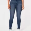 High-Rise Dark Wash Jean leggingsit High-Rise Dark Wash Jean leggingsit
