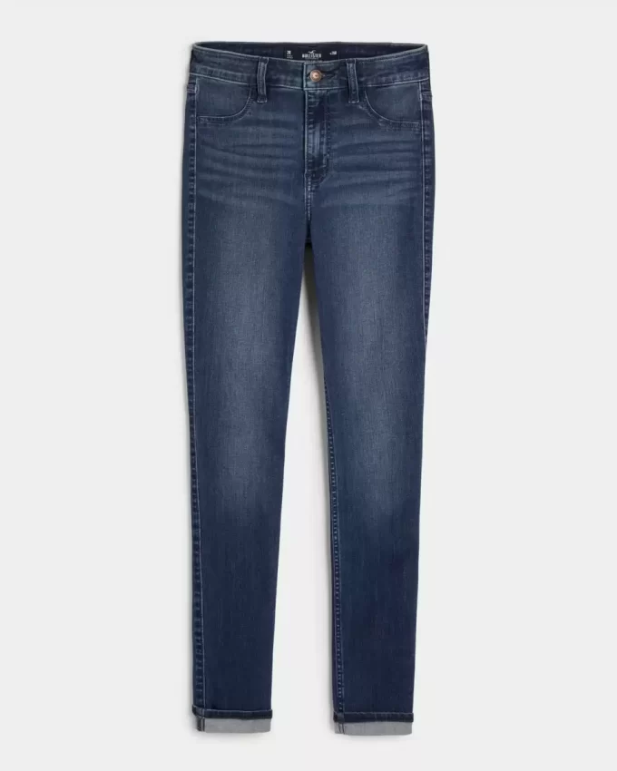 High-Rise Dark Wash Jean leggingsit High-Rise Dark Wash Jean leggingsit