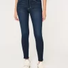 High-Rise Dark Wash Super Skinny -farkut High-Rise Dark Wash Super Skinny -farkut