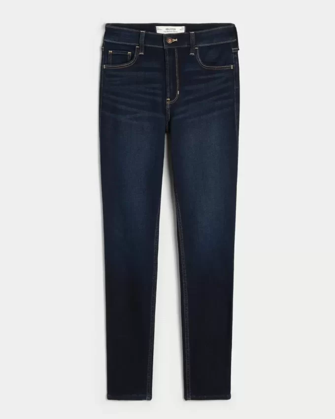 High-Rise Dark Wash Super Skinny -farkut High-Rise Dark Wash Super Skinny -farkut
