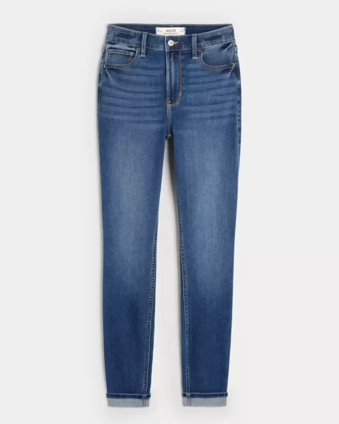 High-Rise Dark Wash Super Skinny -farkut High-Rise Dark Wash Super Skinny -farkut