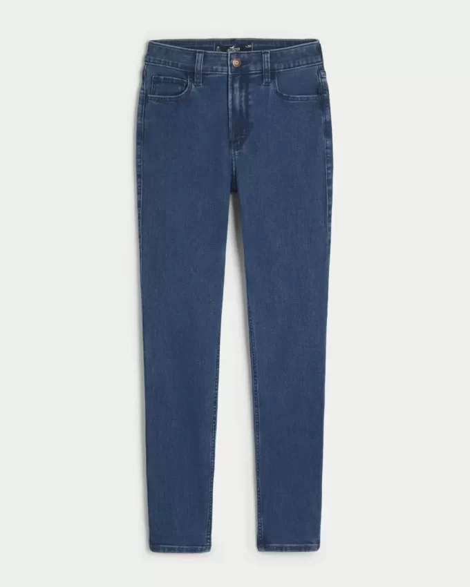 High-Rise Dark Wash Super Skinny -farkut High-Rise Dark Wash Super Skinny -farkut