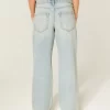 High-Rise Distressed Light Wash Baggy-farkut High-Rise Distressed Light Wash Baggy-farkut